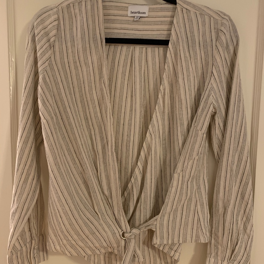 Never worn! Heartloom surplice top